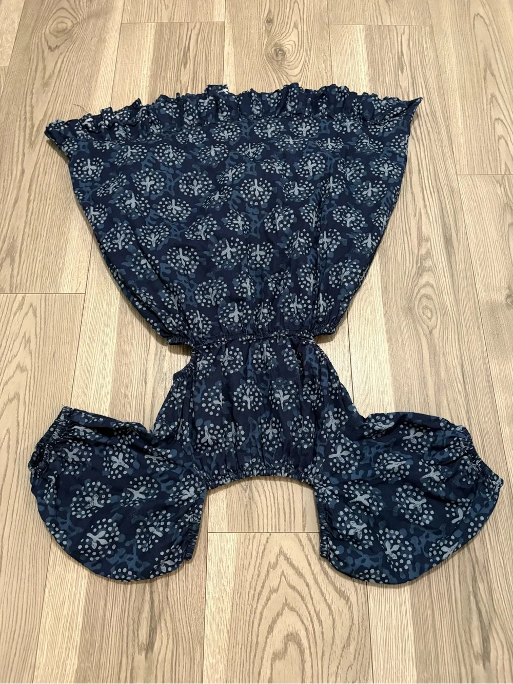 Zara Girls Cutout Puff Sleeve Dress Size 9